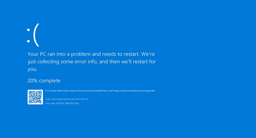 Ecran bleu de la mort (BSOD) avec SSD Western Digital sur Windows 11 24H2