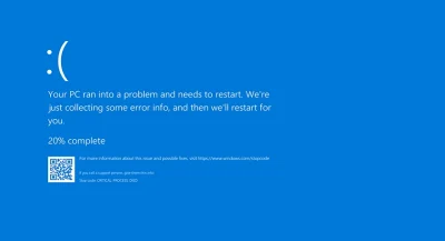 Ecran bleu de la mort (BSOD) avec SSD Western Digital sur Windows 11 24H2